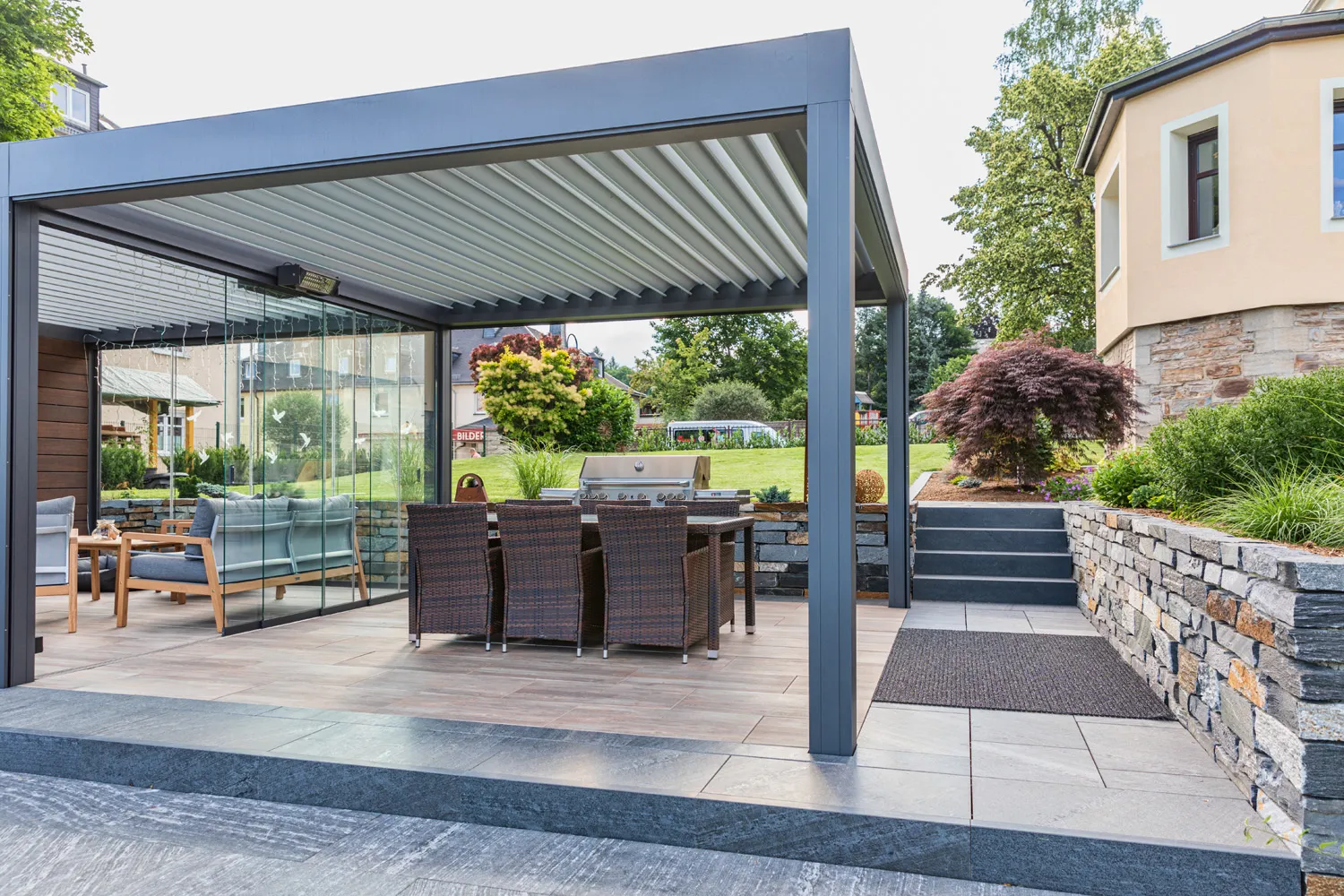 Freistehende Pergola in Stollberg