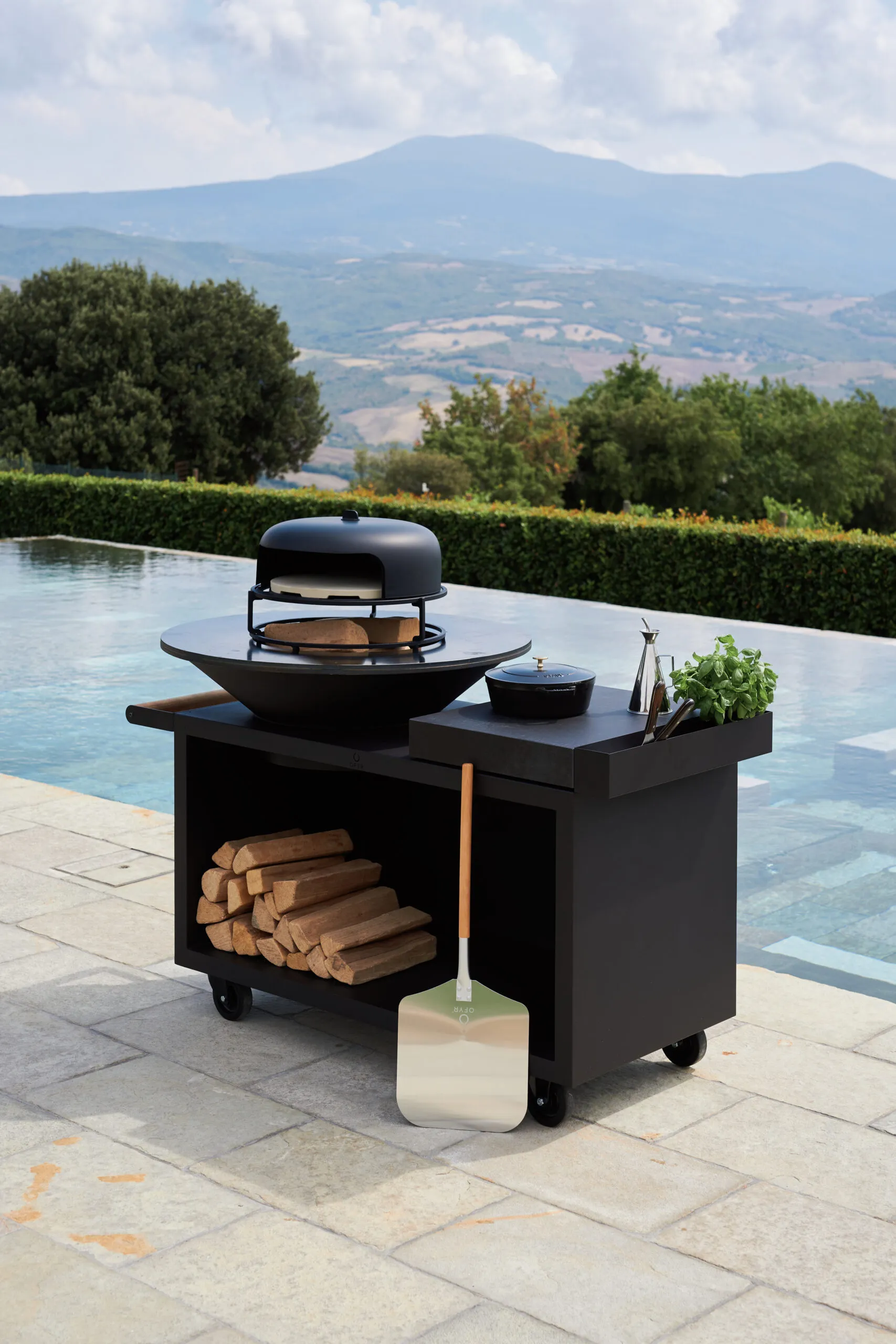 OFYR Plancha-Grill mit Feuerschale